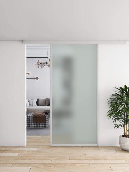 Glas Schiebetür Füllung auf Maß in 6 Farben | 6 mm stark