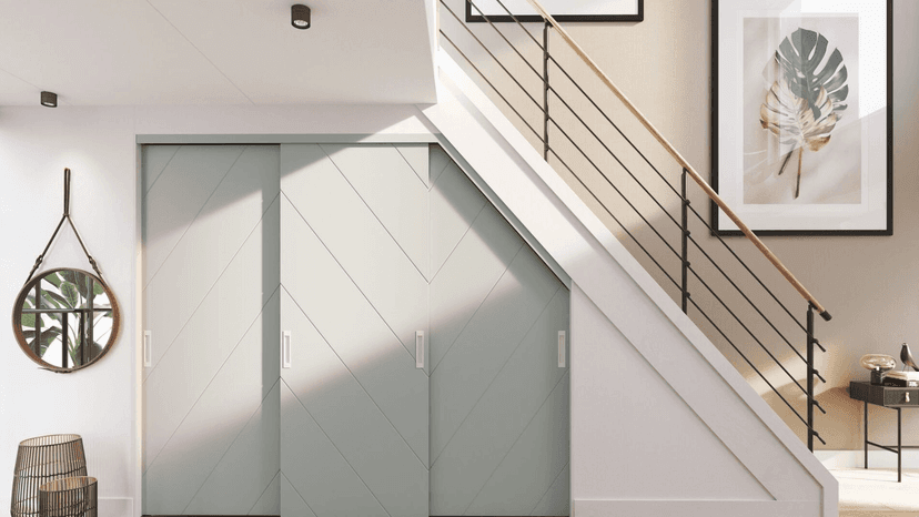 Stauraum unter der Treppe optimal ausnutzen