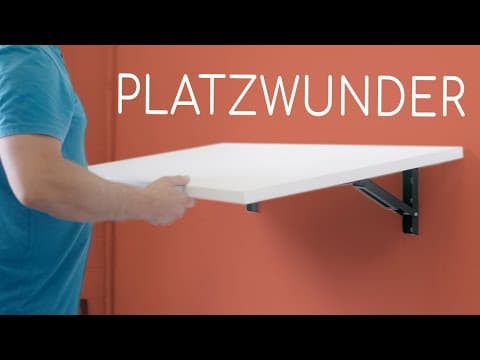 Klapptisch Montagevideo