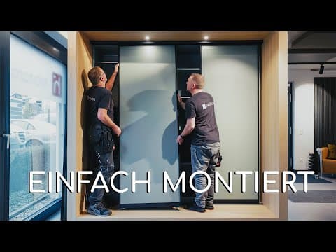 Studio Linie Bodensystem Montagevideo