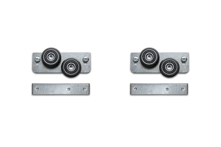 Bild von Führungsrolle oben mit Fixierplatte für 10mm Profile