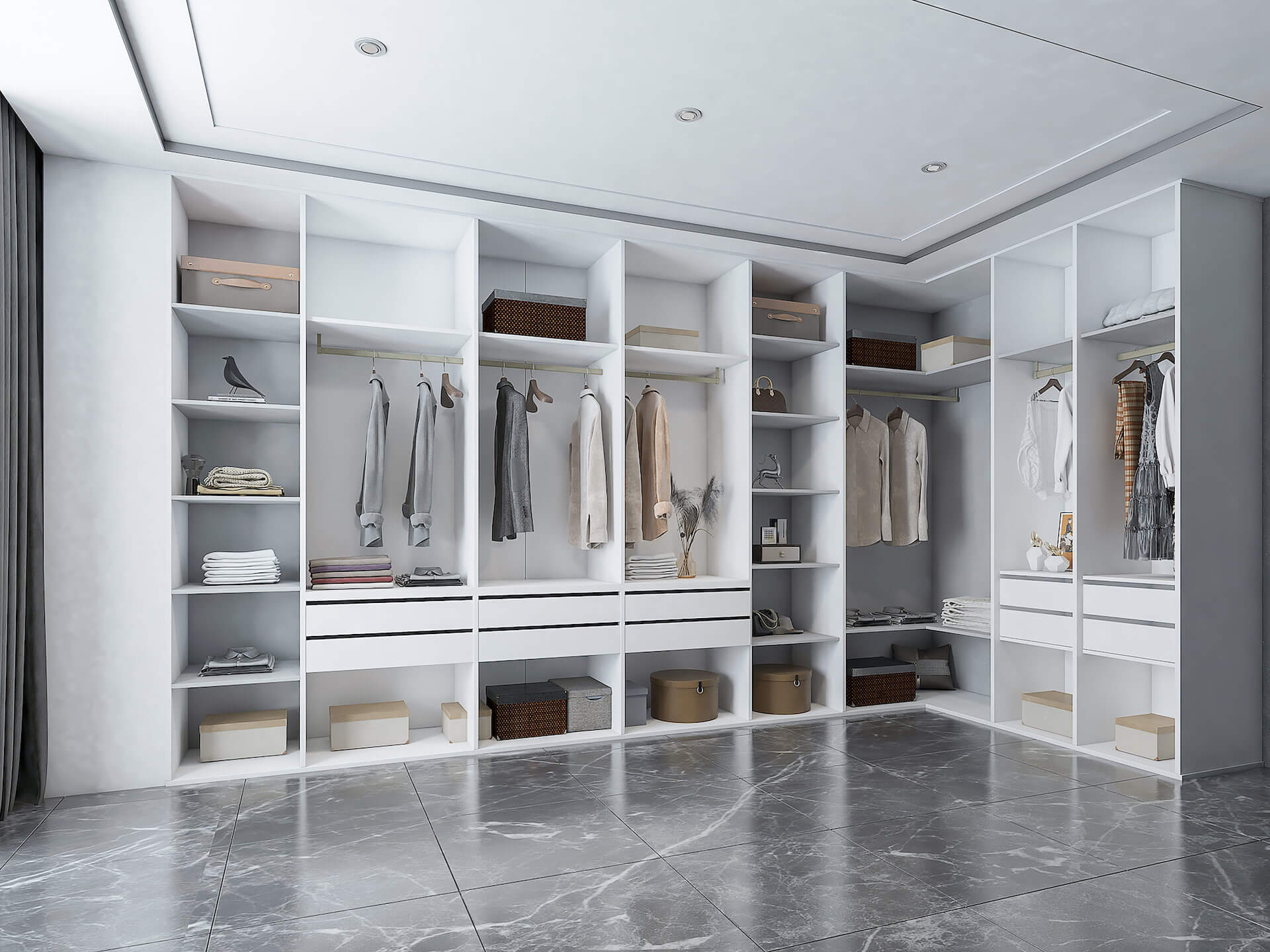 Eckschrank auf Maß in L-Form von hibitaro