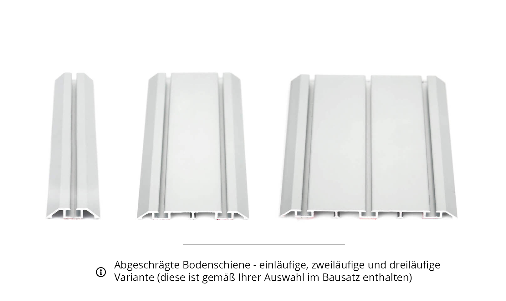 Schiebetür-Baupaket Profil Silber Dekor Eiche Geplankt 1022 mm x 2600 mm  kaufen bei OBI