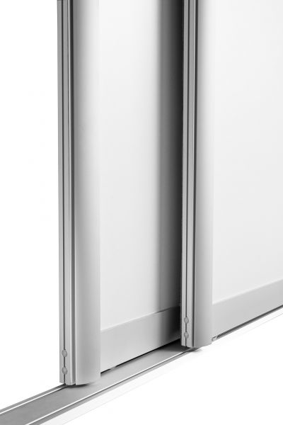 BS-Komfort mit Rahmentyp C | Aluminium-Schiebetür-Bausatz Bodensystem für Schrank-/Nischen-Türen
