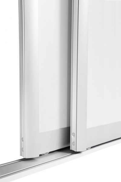 BS-Komfort mit Rahmentyp C | Aluminium-Schiebetür-Bausatz Bodensystem für Schrank-/Nischen-Türen